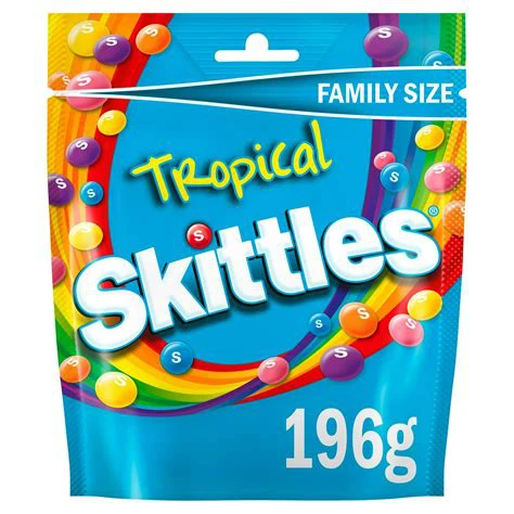 Skittles Tropical Candy 196g