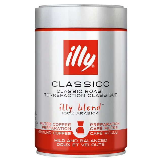 illy Ground Filter Coffee 250g