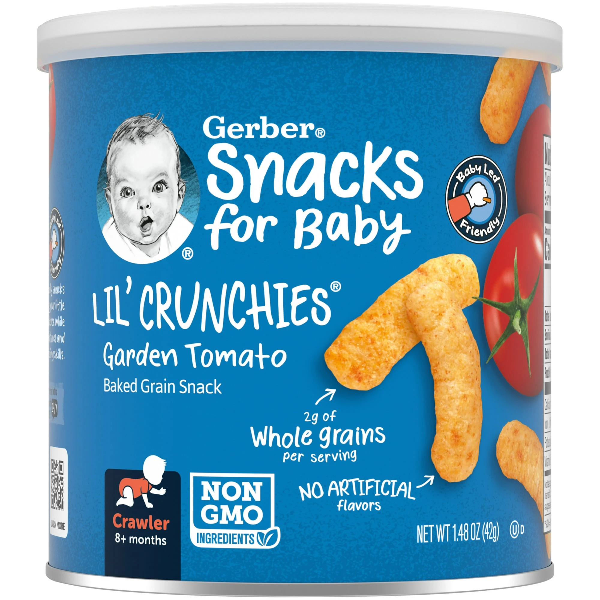 Gerber Lil' Crunchies Garden Tomato 42g