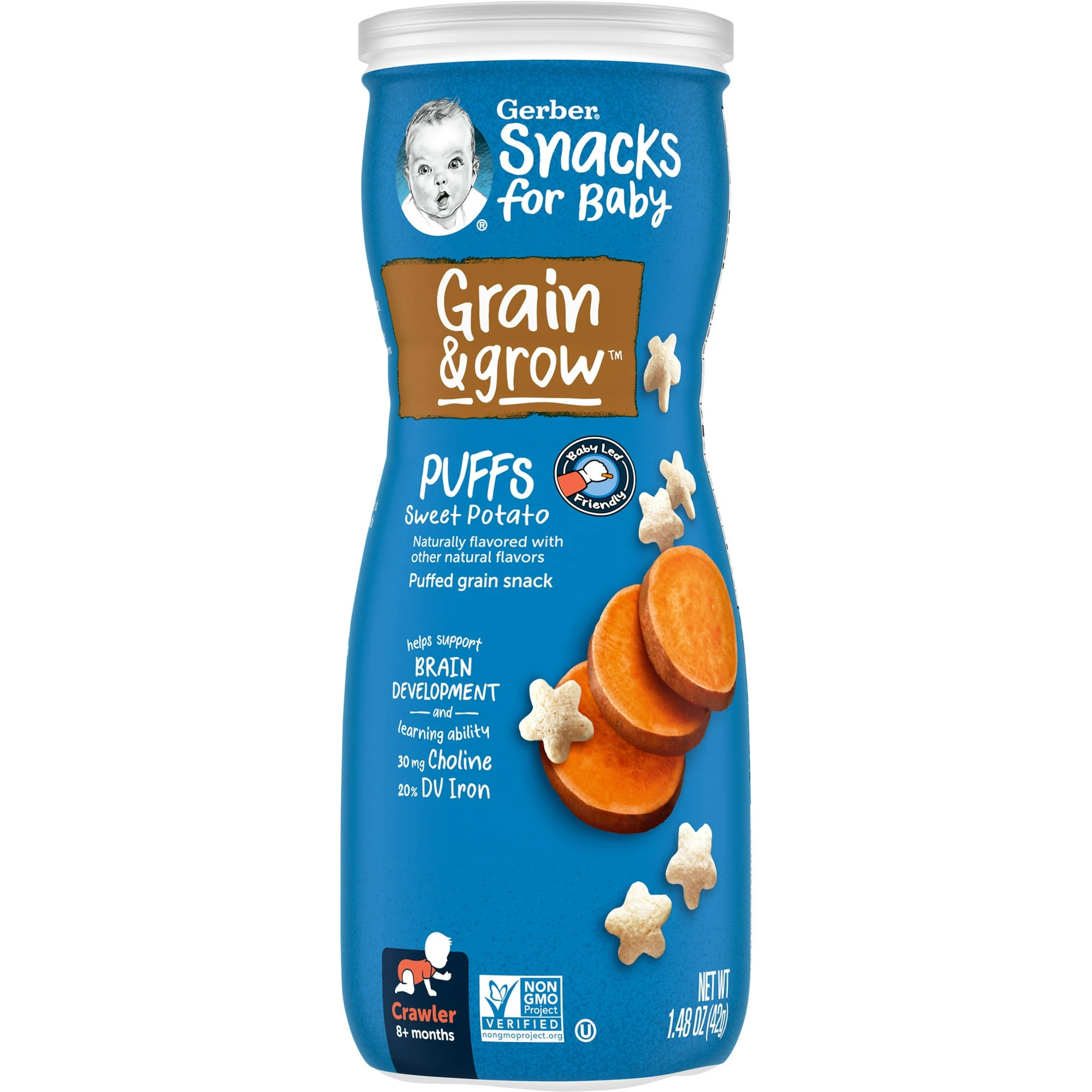 Gerber Puffs Sweet Potato 42g