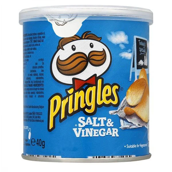 PRINGLES SALT & VINEGAR 40g