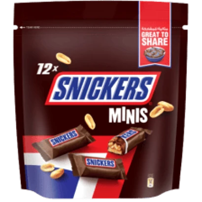 Snickers Minis Chocolate 12pcs 180g