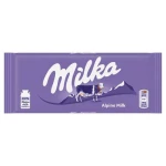 Milka Alpine Milk Chocolate Bar 100g