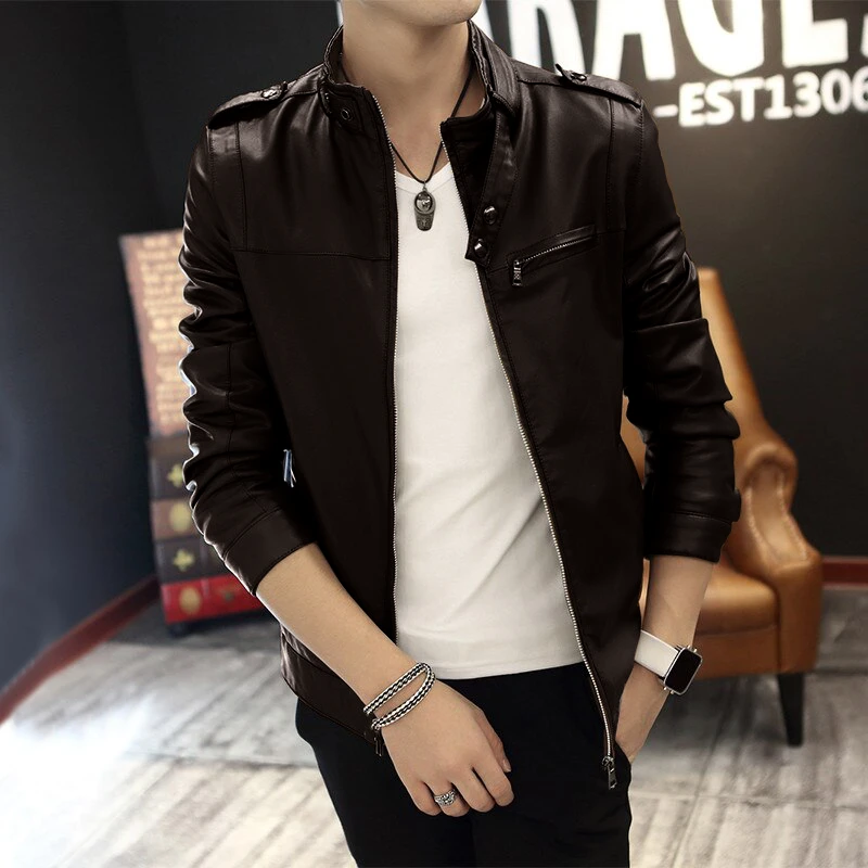 Gents Full Artificial Leather Jacket - Vip10 Coffee বিবরণে ভিডিও দেওয়া আছে ভিডিওটি দেখুন