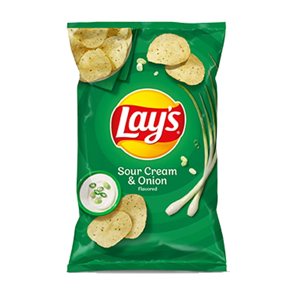 Lays Sour Cream and Onion Potato Chips 184.2g