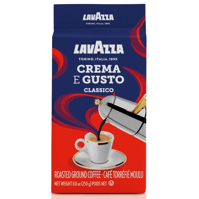 Lavazza Crema E Gusto Classico Ground Coffee 250g