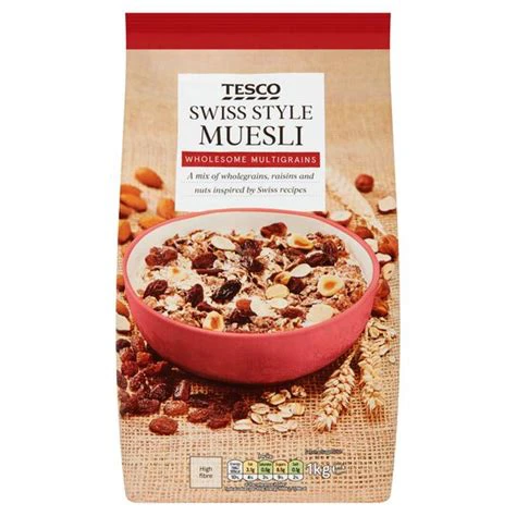 Tesco Swiss Style Muesli 1kg