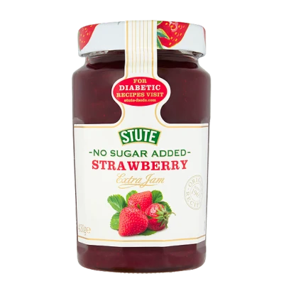 Stute No Sugar Added Strawberry Conserve 430g