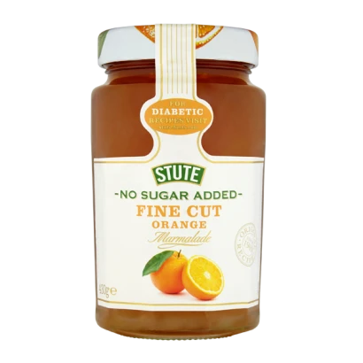 Stute No Sugar Added Fine Cut Orange Marmalade 430g