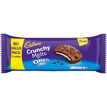 Cadbury Crunchy Melt's Oreo Cream 312g