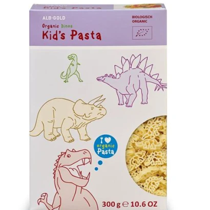 ALB Gold Organic Dinos Kid's Pasta 300g