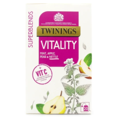 Twinings Vitality Mint Apple Pear and Nettle 40g