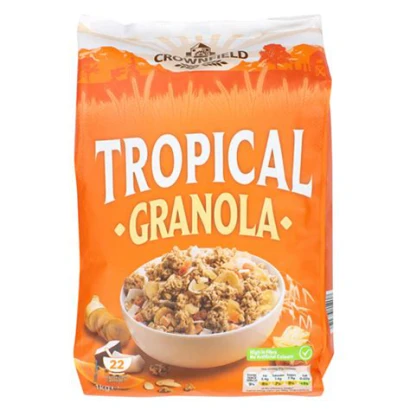 Crownfield Tropical Granola 1kg