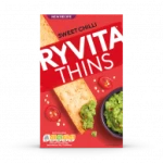 Ryvita Thins Sweet Chilli Snack 125g