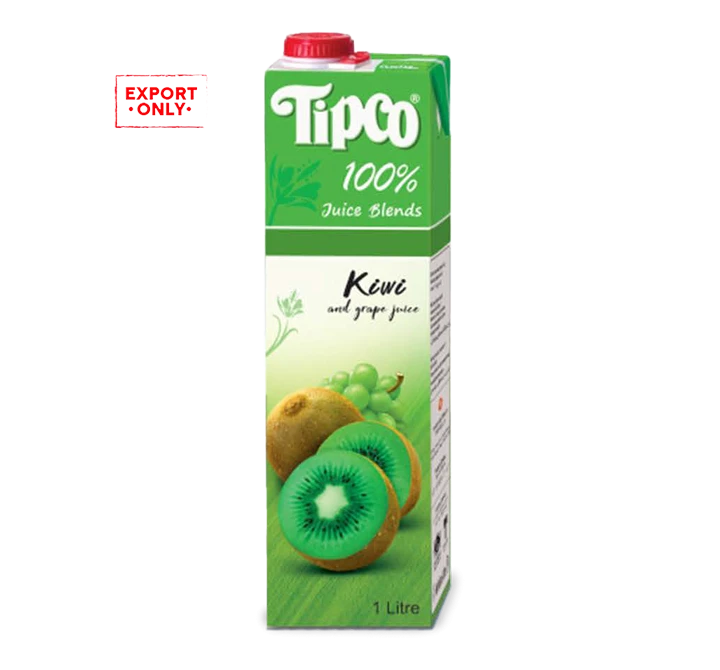 Tipco 100% Kiwi & Grape Juice 1Ltr