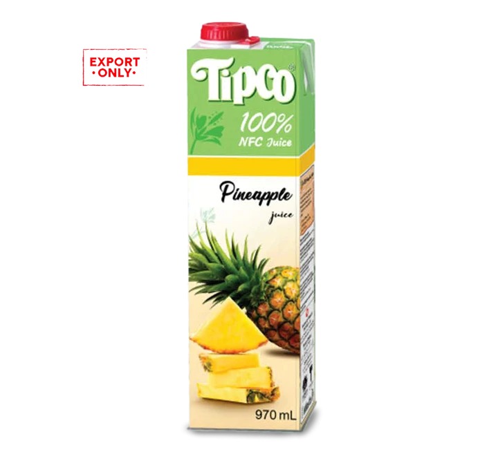 Tipco 100% Pineapple Juice 1ltr