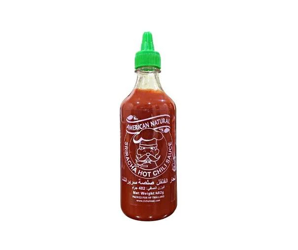 American Natural Sriracha Hot Chili Sauce 482g