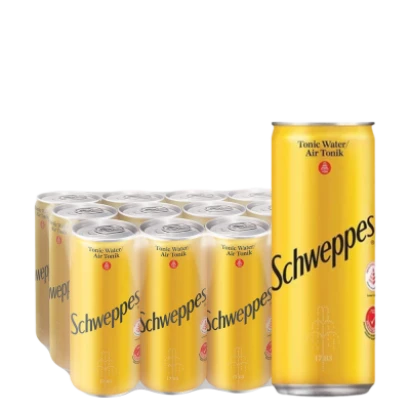 Schweppes Tonic Water Can 320ml 12pcs