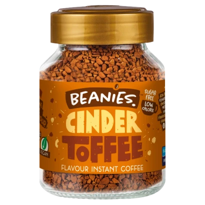 Beanies Cinder Toffee Flavour Instant Coffee 50g