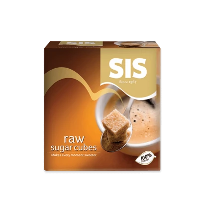 SIS Raw Sugar Cubes 454g