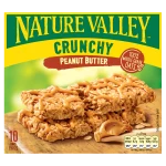 Nature Valley Crunchy Peanut Butter Cereal Bars 5 x 42g 210g