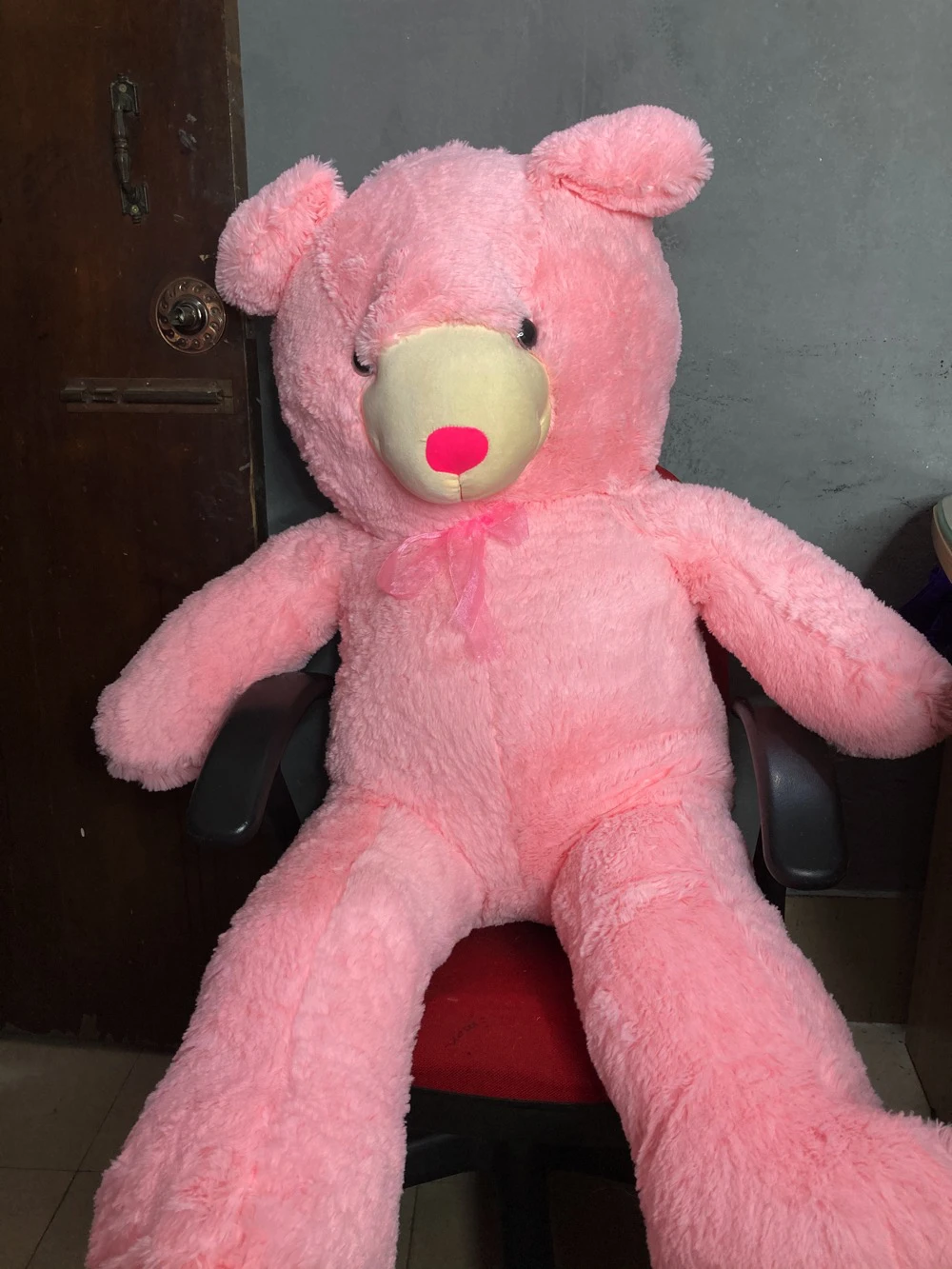 Extra large big Teddy Bear 5 Feet pink color