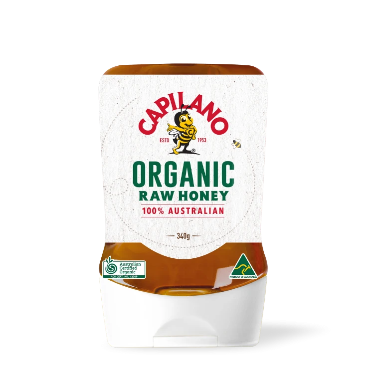 Capilano Organic Raw Honey 340g