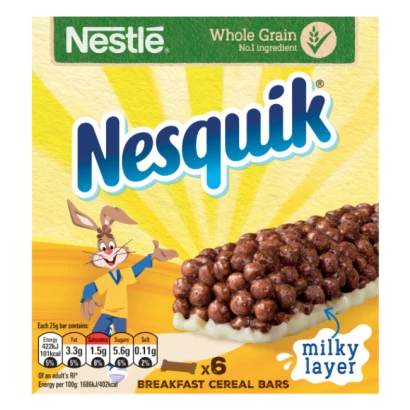 Nestle Nesquik Cereal Bars 150g