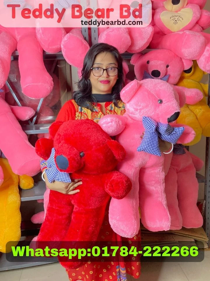 Extra large big Teddy 2.5 feet pink color  - Price in Bangladesh