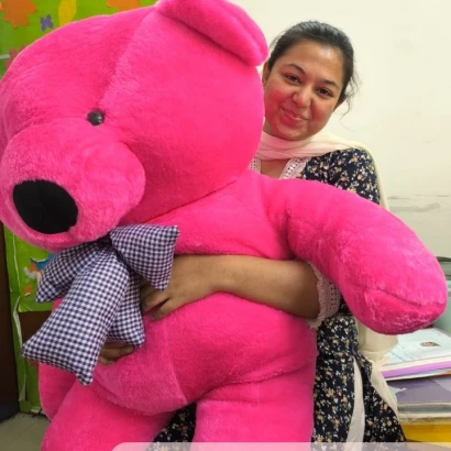 Extra large big Teddy 3.5 feet dark pink - Price in Bangladesh