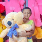 Extra large big Teddy 2.5 feet yellow color  - Price in Bangladesh